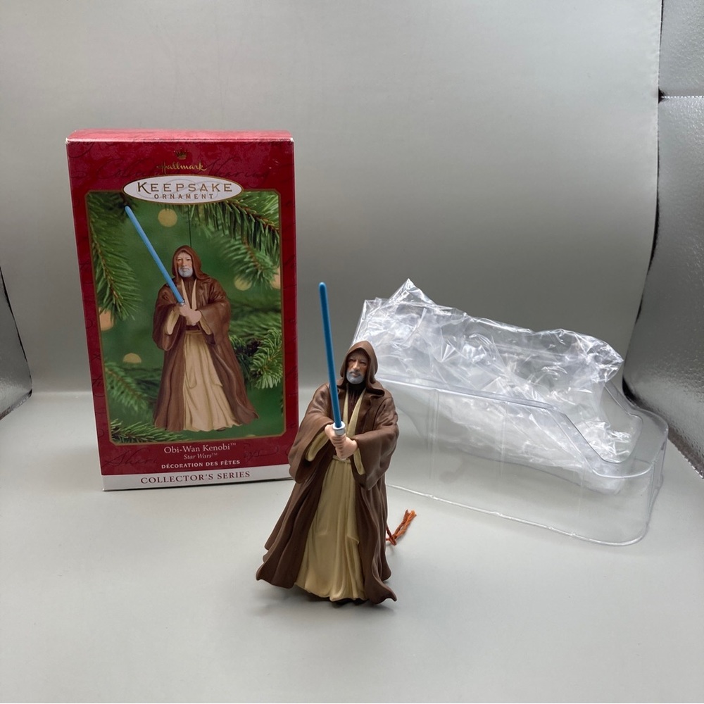 Vintage Hallmark Obi-Wan Kenobi Star Wars Keepsake Ornament Collector's Series